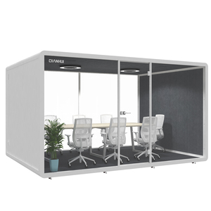 Cabine de méditation insonorisée 35db, assemblable et mobile, multifonctionnelle, cabine téléphonique insonorisée, cabine téléphonique de bureau avec <span class=keywords><strong>filtre</strong></span> à air - Product Image 3