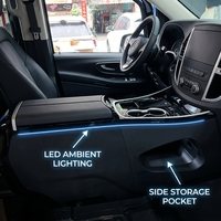 Prix Usine Nouvelle Boîte d'Accoudoir de Luxe avec Porte-Gobelet et Boîte de Rangement, Réfrigérateur Haute Performance et Recharge Sans Fil Compatible Benz Vito V260