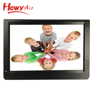 Téléviseur numérique portable intelligent LCD mini 12 pouces compatible DVB-T / ATSC, 1366*768, avec AV TV USB TF Card - Product Image 3