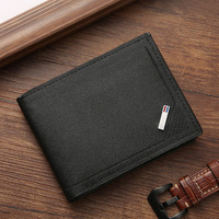 RTS 2025 Portefeuilles Courts pour Hommes, Petit Porte-Monnaie Économique, Section Fine Tendance avec Multiples Fentes et Grande Capacité, Portefeuille Professionnel pour Homme
