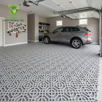 Dalles de sol de garage résidentielles de qualité supérieure, 30 mm d'épaisseur, 400x400 mm, en PP, à emboîtement, pour atelier domestique et parking