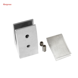 Nhôm Spigot kính lan can lan can tay vịn hệ thống kính kẹp <span class=keywords><strong>Clip</strong></span> hỗ trợ khung phần cứng cho ban công hàng rào - Product Image 5