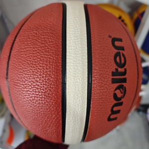 Balón de Baloncesto Personalizado con Logotipo, Tamaño Estándar 3x3, Número 6 y 7, para Entrenamiento y Práctica, de Cuero PU, Impreso a Color, Superventas - Product Image 4