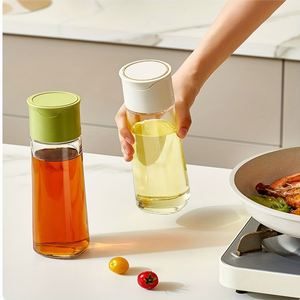 Botella de Vidrio Reutilizable Personalizada para Servir Salsas, Vinagre, Miel y Aceite de Oliva - Product Image 1