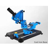 Support de meuleuse d'angle réglable à 0-45 degrés, prix d'usine Larix, pour la coupe de bois/tuyaux en acier, support de meuleuse d'angle pour le bricolage