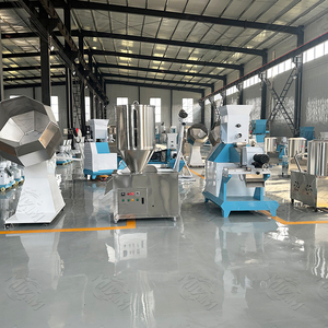 Machine d'extrusion d'aliments pour poissons flottants polyvalents fabriqués en usine aliments soufflés pour animaux de compagnie - Product Image 2