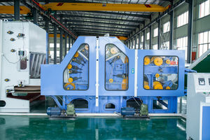 家用纺织品无纺布聚酯纤维填料热粘合填料制造机生产线 - Product Image 6