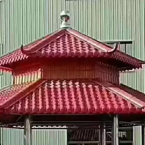 Kunstharz-Dachziegel im Antik-Stil für Hotels & Villen - Umweltfreundliche Hochproduktive PVC-Dachziegel - Product Image 1