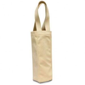 Sac à vin en toile personnalisé avec cordon de serrage et pochette de transport pour 1 à 2 bouteilles, emballage cadeau réutilisable - Product Image 4