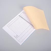Carnet de factures autocopiantes NCR personnalisé, reçu de vente duplicata, modèle personnalisé, reçu professionnel pour petites entreprises et vente en gros