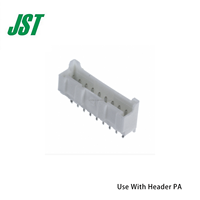 Connecteur fil à carte JST PAP-09V-S série PA, 9 broches, femelle, contact en alliage de cuivre, boîtier en nylon, pas de 2,0 mm, 250 V