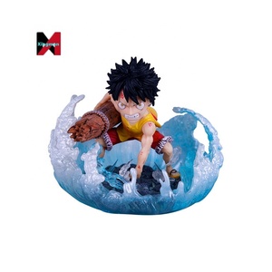 Anime một pieced hội nghị thượng đỉnh chiến tranh Mini Luffy dẫn ánh sáng lên cảnh con số mô hình tượng - Product Image 5