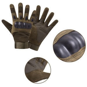 Guantes tácticos de dedo completo para deportes al aire libre guantes antideslizantes de carcasa dura - Product Image 2