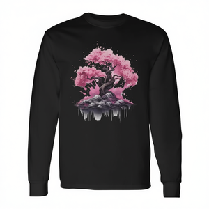 Camiseta de manga larga para amantes de los árboles de cerezo Sakura Japan Lover - Product Image 2