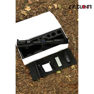 Lunette thermique intelligente haute sensibilité NETD≤18mk 640x512 avec auto-zéro et contrôle à bouton rotatif unique pour la chasse, LRF 1000m IA-612 LRF - Product Image 6