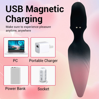 Stimulateur anal en silicone souple à dégradé de couleurs, petit jouet sexuel pour adultes, pour hommes/femmes/gays, masseur de prostate, entraîneur anal