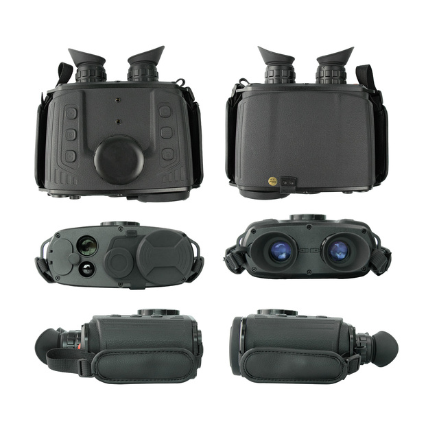 High Performance Binocular Infrared Thermal Day Vision Camera with LRF for Handheld Outdoor Use