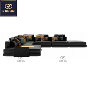 Dealer Interior Full House design di <span class=keywords><strong>mobili</strong></span> in velluto Villa di lusso <span class=keywords><strong>mobili</strong></span> per personalizzare la casa soggiorno divano divano Set - Product Image 6