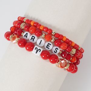 Nuovi Braccialetti con Charm in Lega di Zinco Twinfree 12 Costellazioni, Perline di Cristallo, Regali Segni Zodiacali Toro Pesci Leone <span class=keywords><strong>Cancro</strong></span>, Spirituali - Product Image 4