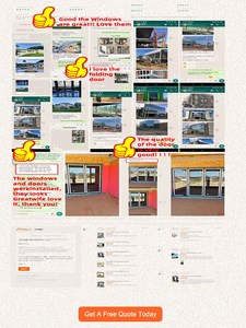 Puertas Corredizas Insonorizadas Blancas NFRC AS2047, Puertas Corredizas <span class=keywords><strong>de</strong></span> Patio <span class=keywords><strong>de</strong></span> Vidrio sin Marco <span class=keywords><strong>de</strong></span> Aluminio, Silenciosas <span class=keywords><strong>para</strong></span> Interiores, <span class=keywords><strong>para</strong></span> Proyectos - Product Image 3