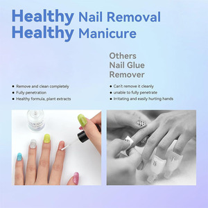 Dissolvant de vernis à ongles liquide personnalisable 15ml sans parabène, dégraissant et nettoyant professionnel pour vernis gel, idéal pour les salons de manucure - Product Image 4