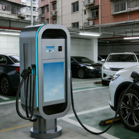 Cargador Rápido Inteligente DC de Precio de Fábrica 40KW 60KW 120KW 180KW 240KW, Punto de Carga de Suelo con OCPP
