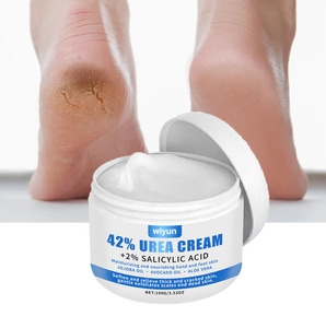 Crème pour les pieds à l'urée la plus vendue en gros, soin réparateur et hydratant doux, sans effets secondaires pour hommes et femmes 100g - Product Image 1