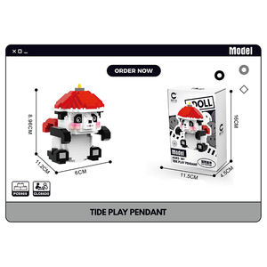 Adorable Juego de Bloques de Construcción 3D de Panda Monstruo StellaLou, Juguetes Creativos de Bloques de Construcción, Regalos para Niños - Product Image 2