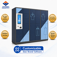 Casier intelligent Winnsen pour la livraison de linge, avec identification étudiante pour uniforme scolaire