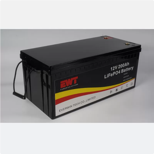 แบตเตอรี่ลิเธียมไอรอนฟอสเฟต 12V 200Ah ความจุสูง สำหรับเก็บพลังงานแสงอาทิตย์และสำรองไฟ  ชุดแบตเตอรี่ลิเธียมไอออน LFP - Product Image 3