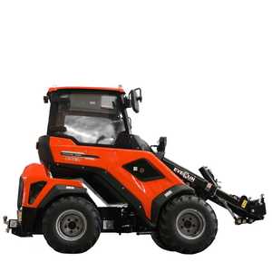 Chargeur télescopique à quatre roues EVERUN de fabrication chinoise avec moteur Kubota, chargeur télescopique à flèche télescopique - Product Image 4