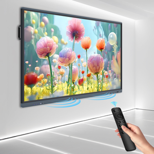 หน้าจออินเทอร์แอคทีฟขนาด 65 นิ้ว พร้อมจัดส่ง จอ LCD สำหรับ<span class=keywords><strong>เขียน</strong></span>สำหรับโรงเรียน  ฟังก์ชัน AI 4K  หน้าจอแอนดรอยด์พร้อมระบบสัมผัสสำหรับการประชุม - Product Image 3