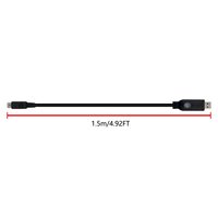 Cable de Programación USB RS422 Mini Din de 8 Pines SH-P8V, Conductor de Cobre Puro, Blindaje Trenzado de PVC para PLC Mitsubishi Serie FX3U/FX