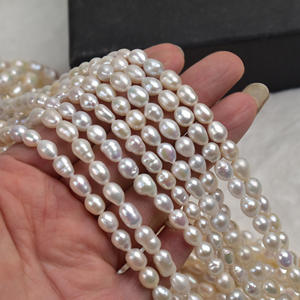 สร้อยคอมุกบาร็อคน้ำจืดธรรมชาติจูจี้ รูปทรงหยดน้ำ สำหรับทำเครื่องประดับ DIY พร้อมไข่มุกทรงไม่สม่ำเสมอ สวยงาม - Product Image 1