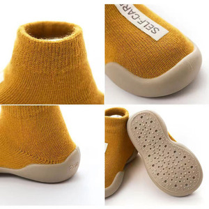 Chaussons-chaussettes antidérapants pour bébés et tout-petits, idéaux pour les premiers <span class=keywords><strong>pas</strong></span> des garçons et des filles M3853 - Product Image 4