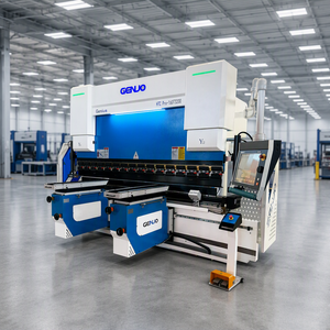 Prensa Plegadora Automática Sincronizada de Acero Inoxidable y Aluminio <span class=keywords><strong>HTC</strong></span> Pro-400T de 6000 mm con Bomba Deslizante Ajustable para Moldeo Arquitectónico - Product Image 1