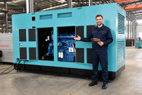 Générateur diesel super silencieux 125 KVA triphasé insonorisé Weichai/Yuchai industriel de secours ATS 100kW