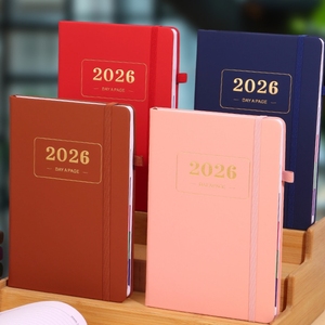 Bán Buôn A5 Kế Hoạch Máy Tính Xách Tay Với Ribbon <span class=keywords><strong>Bookmark</strong></span> Hàng Tuần Hàng Tháng Kế Hoạch Cuốn Sách Tự Giải Quyết Năm Lịch Trình Lịch - Product Image 2