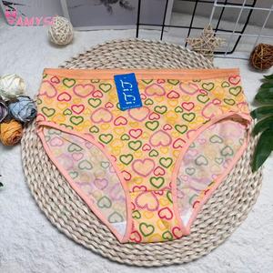 Amysi 542 #   Braguitas de Seda de Leche con Estampado Floral de Corte Alto, Ropa Interior Transpirable y Ecológica para Mujeres de Talla Grande - Product Image 2