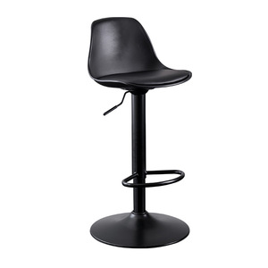LingTuo Bar <b>Stool</b> Chrome Frame Adjustable Height For Home <b>Dining</b> Room - Product Image 5