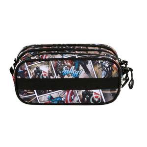 For <b>Marvel</b> Captain America Comic-Trick FAN 2.2 Pencil Case, Multicolour - Product Image 4
