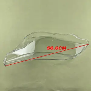 Para <span class=keywords><strong>BMW</strong></span> 5 Series <span class=keywords><strong>E60</strong></span> E61 <span class=keywords><strong>520i</strong></span> 523 525 530i <span class=keywords><strong>2004</strong></span> ~ 2010 pantalla baja faro cubierta de lámpara de faro lente de sombra transparente - Product Image 5