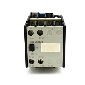 Contactor de Potencia Siemens Original Profesional 3TF4011-0AP0, 3 Polos, 22A, Bobina de 24VDC, Contactor de Control de Motor Industrial de Repuesto - Product Image 3