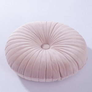 Amity Factory Custom Nordic Pumpkin Button Pillow Dutch Velvet Brodé Round Tatami Chair Cushion for Home or Hotel Use - Product Image 3