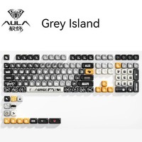 AULA LEOBOG Keycaps PBT dégradés sublimés thermiquement, gravure latérale, compatibles F75/hi8/104, pour clavier mécanique, fabriqués en Angleterre