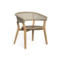 Modernes Komfortables Metall-Aluminium-Legierung Outdoor-Esstisch- und Stuhl-Set für Garten & Außenbereich