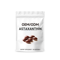 Cápsulas de Astaxantina 12mg, 120 Unidades, Suplemento Dietético, Productos para el Cuidado de la Piel y Blanqueamiento