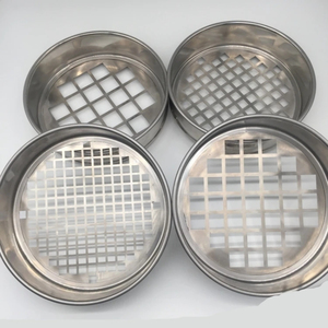 Clogging Smooth Wall Steel Sieving Mesh with Cleaning Accessory for Quartz Sand Particle Sieving and <b>Silica</b> Sand Size - Product Image 6