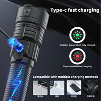 Lampe torche LED ultra-lumineuse de type 1101 Plus, outil d'urgence EDC, lampe de travail