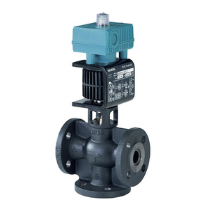 Siemens Control Valve MXF461 Series 230V AC Water Flow Regulation Parabolic Characteristic 0-10 <b>Bar</b> Pressure - Product Image 4